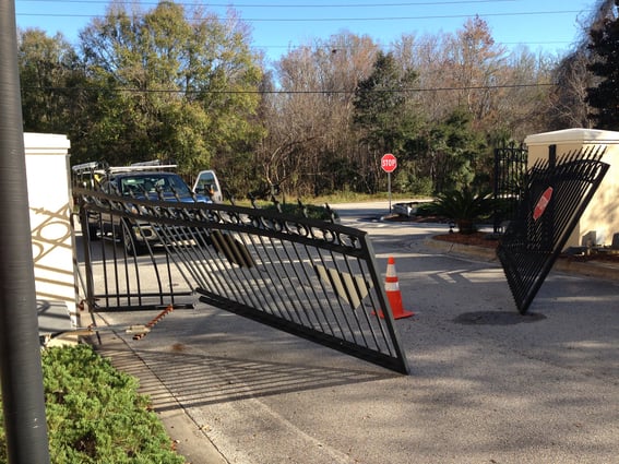 Crashed Gate