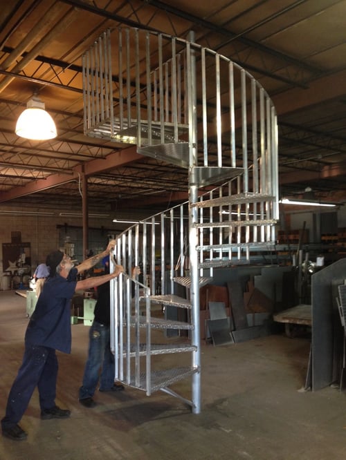 Spiral Stair Case for Ashcroft Marine