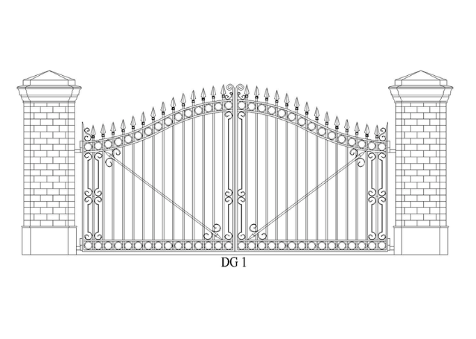 Driveway Gate Design